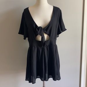 NWOT Pink Lily Romper